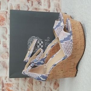 New Vince Camuto Tatchen Wedge Sandal